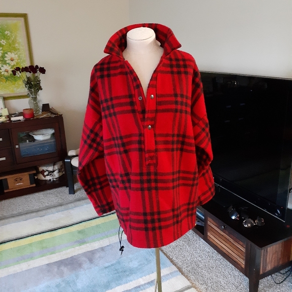 Vintage 1960 L.L.Bean wool overshirt size M - Picture 3 of 12